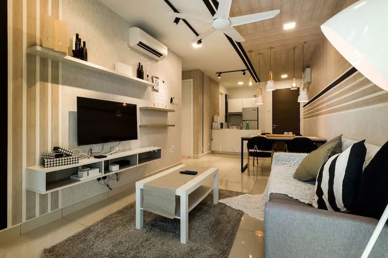 Servis Apartment untuk Dijual di H2O Residences - Benz Viva - Living Room - PropertyGuru.com.my