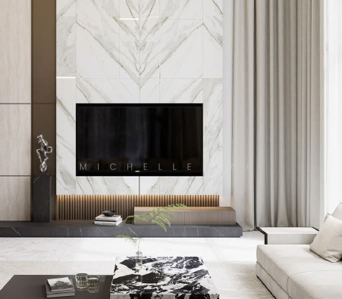 Condominium for Sale at The Katana Residences - Michelle Tan - Living Room - PropertyGuru.com.my
