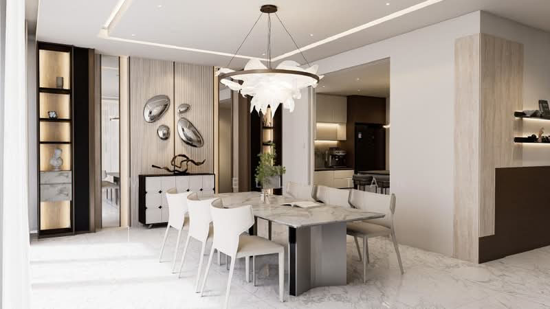 Condominium for Sale at The Katana Residences - Michelle Tan - Dining Room - PropertyGuru.com.my