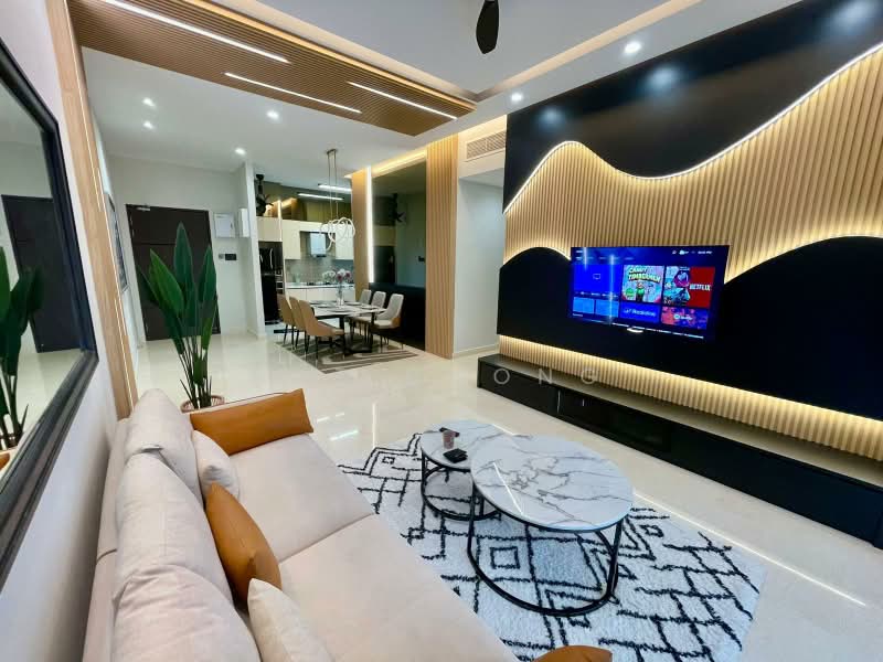 Service Residence for Rent at TriTower Residence @ Johor Bahru Sentral - C.T Chong - Living Room - PropertyGuru.com.my