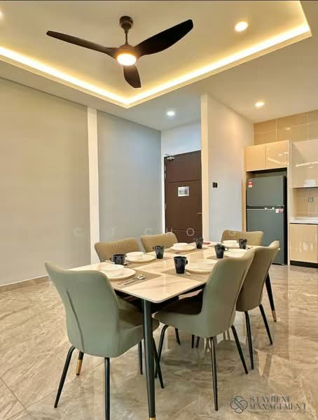 Service Residence for Rent at TriTower Residence @ Johor Bahru Sentral - C.T Chong - Dining Room - PropertyGuru.com.my