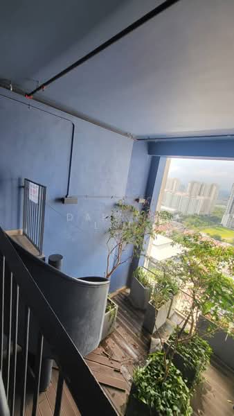 Service Residence for Rent at Tamarind Suites - Darren Lim - Balcony - PropertyGuru.com.my