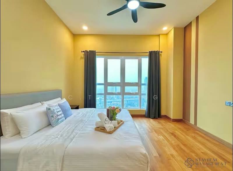 Service Residence for Rent at TriTower Residence @ Johor Bahru Sentral - C.T Chong - Bedroom - PropertyGuru.com.my