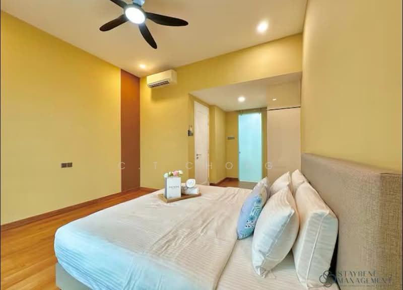 Service Residence for Rent at TriTower Residence @ Johor Bahru Sentral - C.T Chong - Bedroom - PropertyGuru.com.my