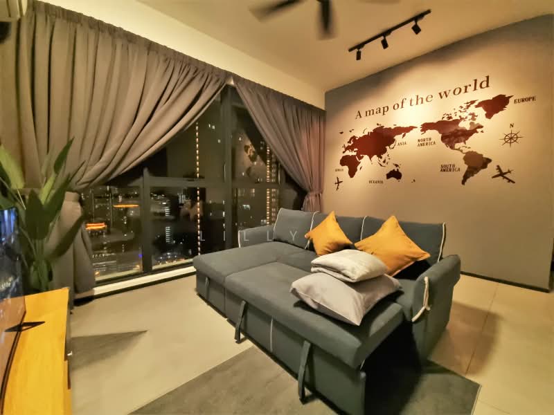 Service Residence for Sale at Urban Suites - Lilly . - Living Room - PropertyGuru.com.my
