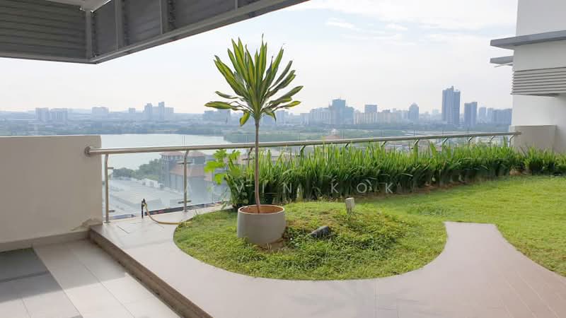 Service Residence for Sale at Skypod Residence - Calvin Kok - Balcony - PropertyGuru.com.my
