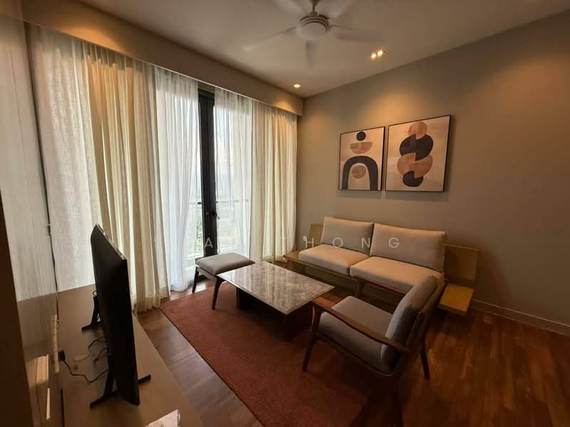Service Residence for Rent at The Conlay - Sean Thong - Living Room - PropertyGuru.com.my