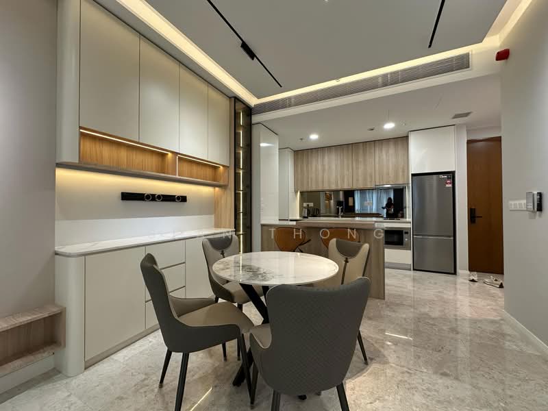 Service Residence for Rent at TRX Residences - Sean Thong - Kitchen - PropertyGuru.com.my