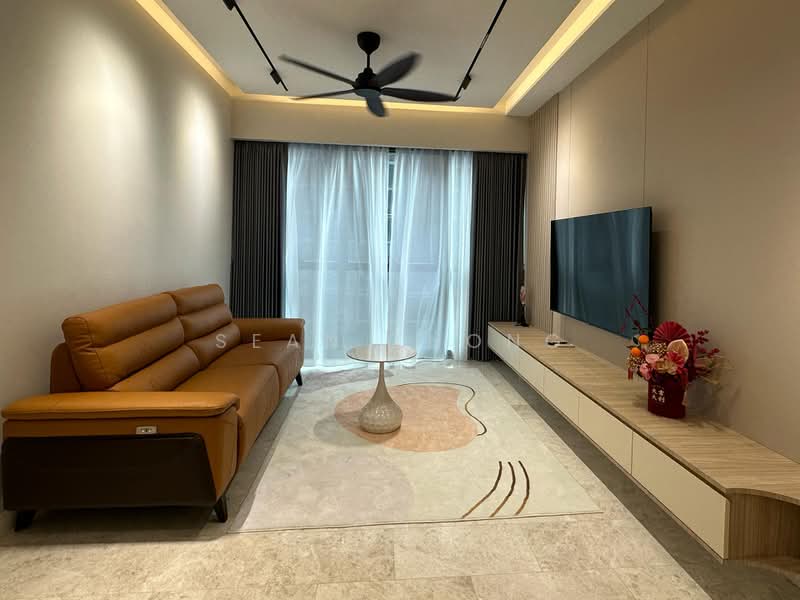 Service Residence for Rent at TRX Residences - Sean Thong - Living Room - PropertyGuru.com.my