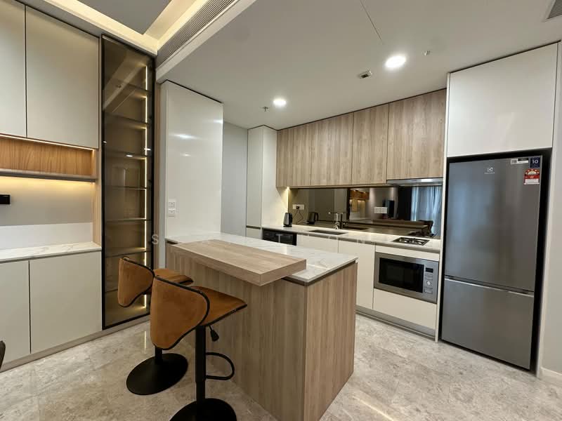 Service Residence for Rent at TRX Residences - Sean Thong - Kitchen - PropertyGuru.com.my