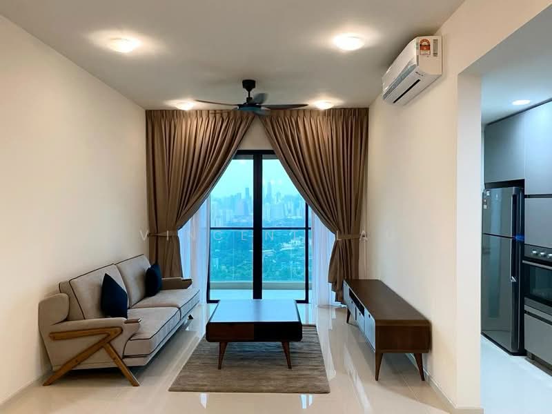 Servis Apartment untuk Dijual di Residensi Solaris Parq - Vincent Lau - Living Room - PropertyGuru.com.my