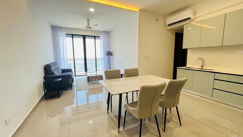 Rumah Flat untuk Disewa di MUZE AT PICC - Emma Seow - Living Room - PropertyGuru.com.my