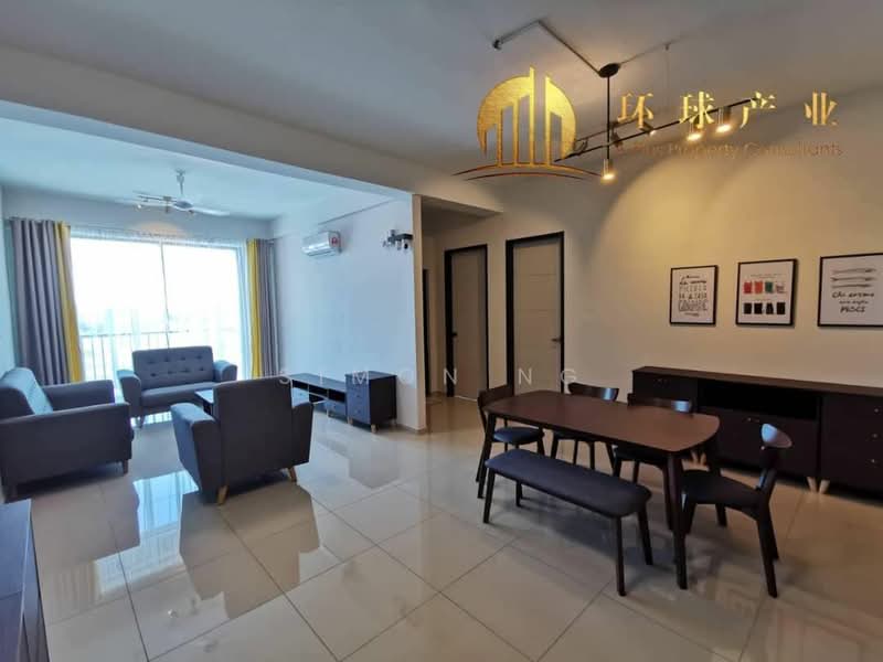 Kondominium untuk Disewa di Casa Residence - Simon Ng - Living Room - PropertyGuru.com.my
