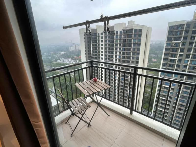Service Residence for Rent at Country Garden Central Park - Sam Bro - Balcony - PropertyGuru.com.my
