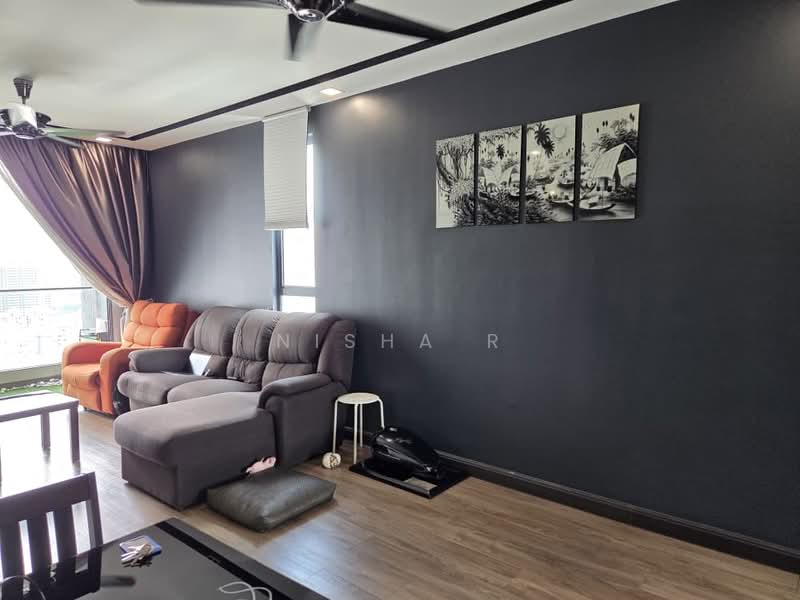 Kondominium untuk Dijual di LakePark Residence @ KL North - Nisha R - Living Room - PropertyGuru.com.my