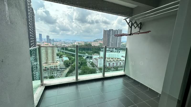 Service Residence for Rent at Maxim Residences - Melody Soong - Balcony - PropertyGuru.com.my