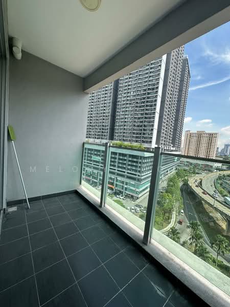 Servis Apartment untuk Disewa di Maxim Residences - Melody Soong - Balcony - PropertyGuru.com.my