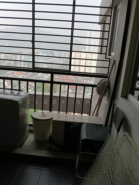 Service Residence for Rent at Maxim Residences - Melody Soong - Balcony - PropertyGuru.com.my