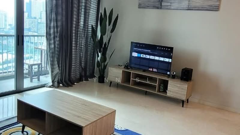 Servis Apartment untuk Disewa di Vogue Suites One - Lynn SL - Living Room - PropertyGuru.com.my