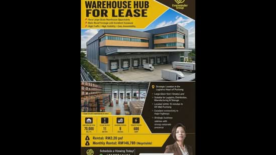 Kilang untuk Disewa di Taman Perindustrian Kinrara (Bandar Kinrara) - Shelly Yew - PropertyGuru.com.my