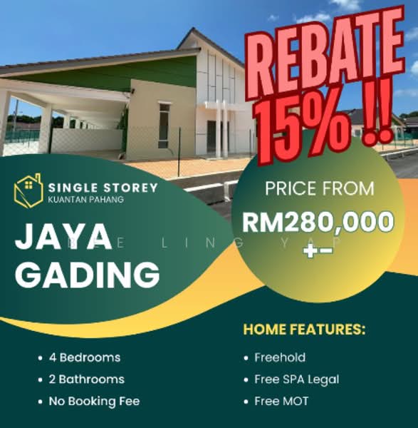 1-storey Terraced House for Sale in Kampung Jaya Gading (Kuantan) - Bee Ling Yap - Exterior - PropertyGuru.com.my