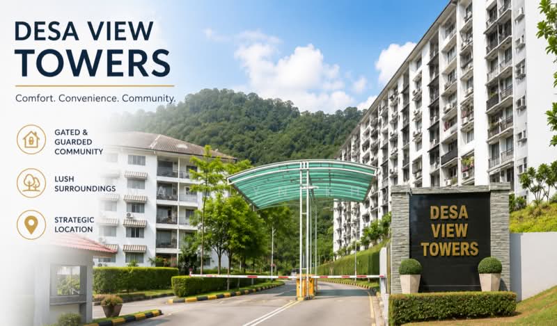 Pangsapuri untuk Dijual di Desa View Towers - Marilyn Khor - Exterior - PropertyGuru.com.my