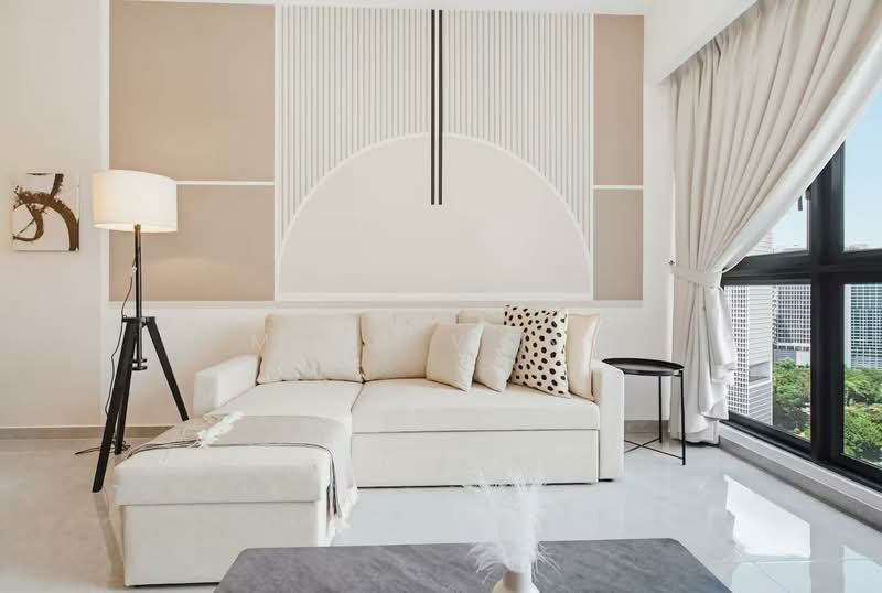 Service Residence for Rent at Agile Bukit Bintang - Mico Wong - Living Room - PropertyGuru.com.my