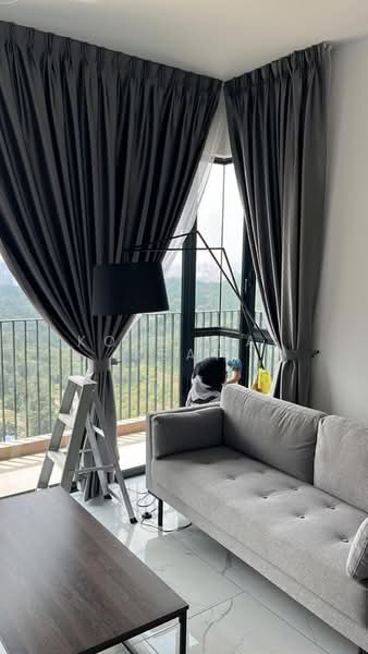 Service Residence for Rent at Cubic Botanical - Kong Wai Keat - Living Room - PropertyGuru.com.my