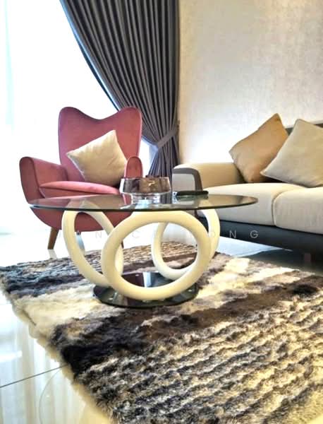 Servis Apartment untuk Disewa di Setia Sky 88 - Janice Yong - Living Room - PropertyGuru.com.my