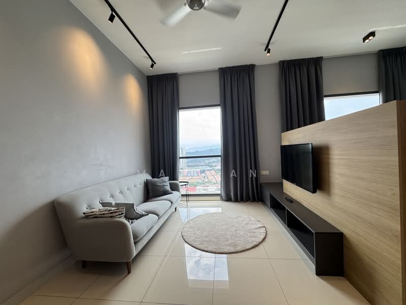 Servis Apartment untuk Disewa di Cyperus @ Tropicana Gardens - Max Tan - Living Room - PropertyGuru.com.my