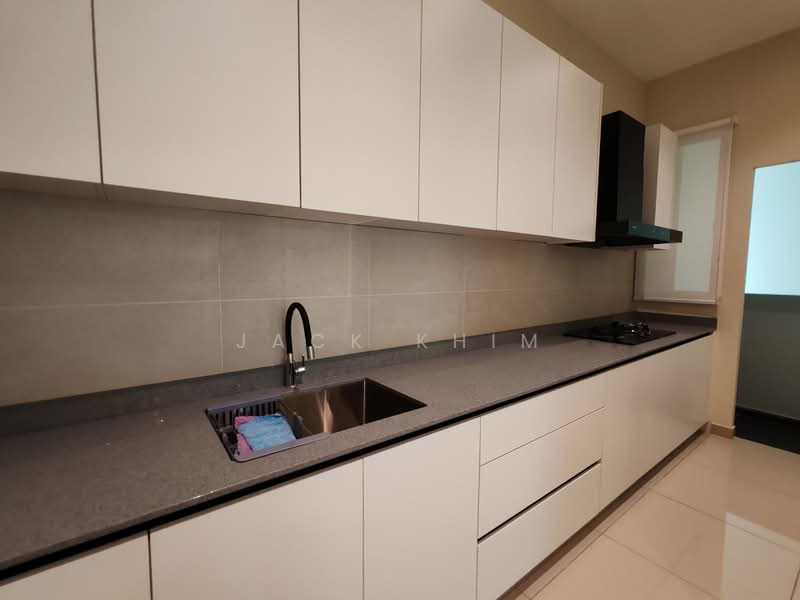 Pangsapuri untuk Dijual di ONE CITY RESIDENCES - Jack Khim - Kitchen - PropertyGuru.com.my