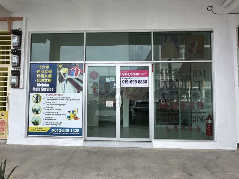 Kedai untuk Disewa di Bandar Hilir (Melaka City) - Kellyn Foo - PropertyGuru.com.my