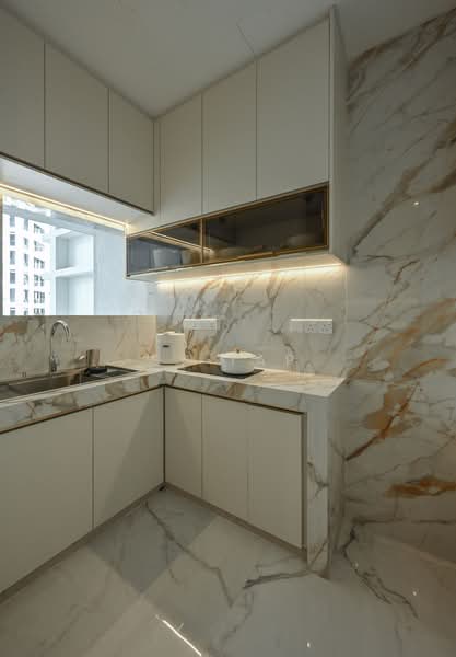 Servis Apartment untuk Dijual di Park Regent @Desa Park City - SY YAP - Kitchen - PropertyGuru.com.my