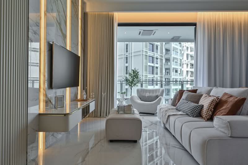 Servis Apartment untuk Dijual di Park Regent @Desa Park City - SY YAP - Living Room - PropertyGuru.com.my