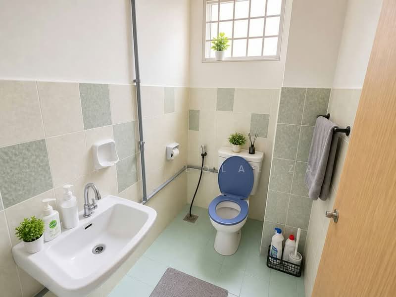 Pangsapuri untuk Dijual di Zamrud Apartment - Madam Lolaliza - Bathroom - PropertyGuru.com.my