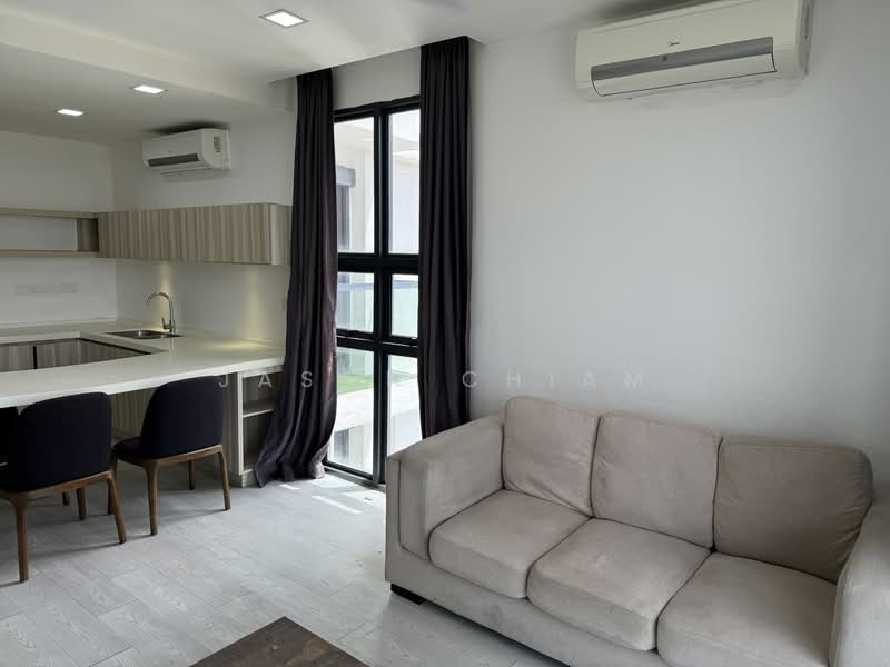 Servis Apartment untuk Disewa di Sky Park - Jason Chiam - Living Room - PropertyGuru.com.my