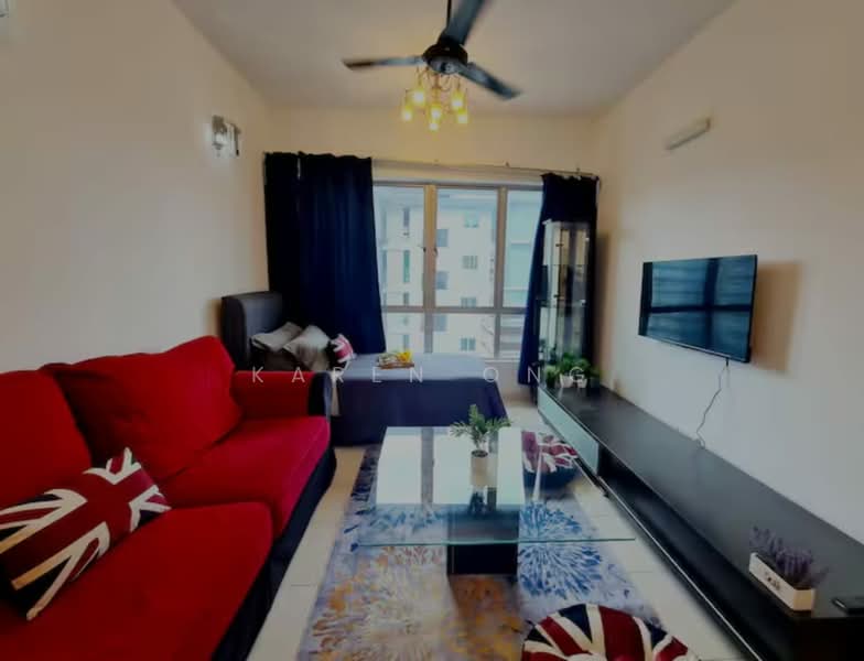 Servis Apartment untuk Disewa di E-Tiara - Karen Ong - Living Room - PropertyGuru.com.my