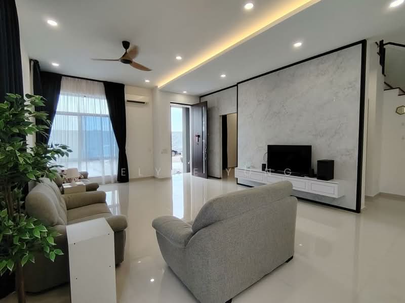 Semi-Detached House for Sale in Sunway Iskandar (Iskandar Puteri (Nusajaya)) - Gelyne Yong - Living Room - PropertyGuru.com.my