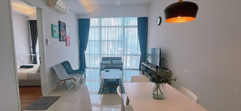 Servis Apartment untuk Disewa di The Azure Residences - Tom Ting - Living Room - PropertyGuru.com.my