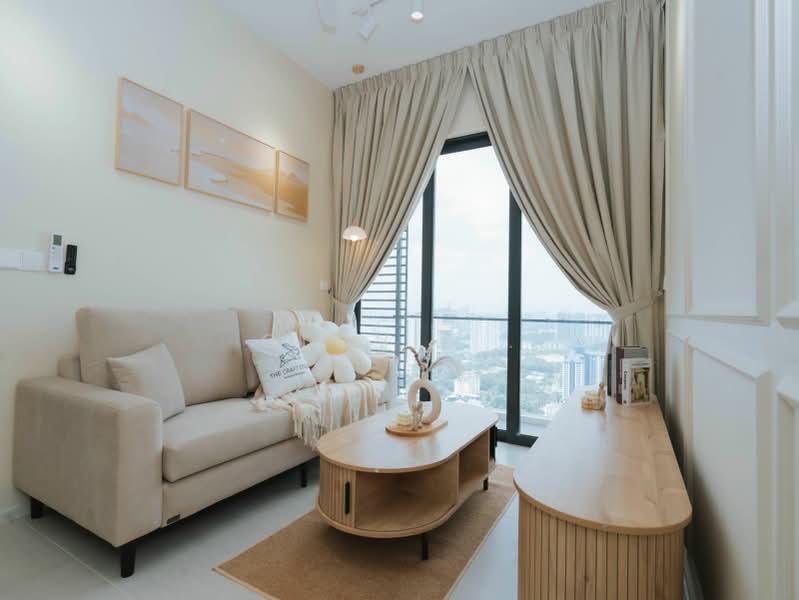 Service Residence for Rent at Laurel Residence - Clovis . - Living Room - PropertyGuru.com.my