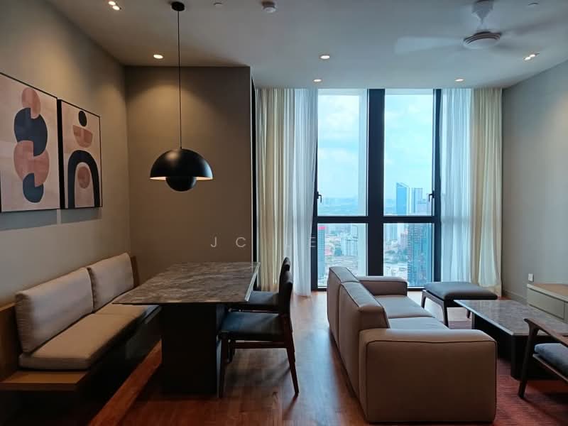 Servis Apartment untuk Disewa di The Conlay - JC Lee - Living Room - PropertyGuru.com.my