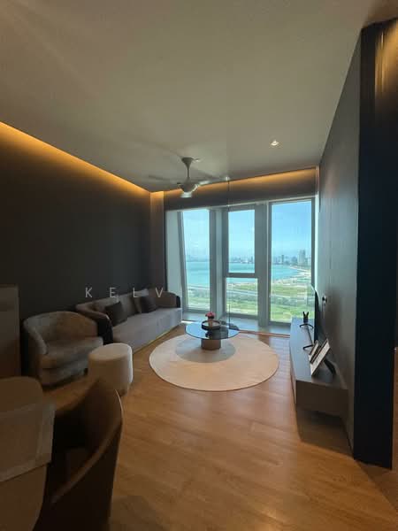 Servis Apartment untuk Disewa di City of Dreams - Kelvin Tan - Living Room - PropertyGuru.com.my