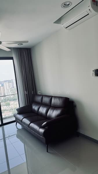 Service Residence for Sale at United Point (Residensi Berpadu) - Nic Low - Living Room - PropertyGuru.com.my