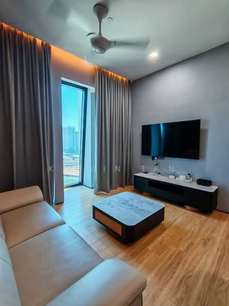Servis Apartment untuk Disewa di City of Dreams - Kelvin Tan - Living Room - PropertyGuru.com.my