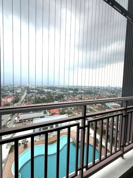 Service Residence for Sale at SKS Habitat - Karl Lim - Balcony - PropertyGuru.com.my