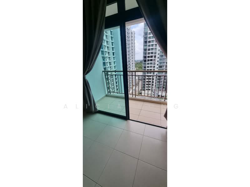 Service Residence for Rent at The Garden Residences - Alicia Fong - Balcony - PropertyGuru.com.my
