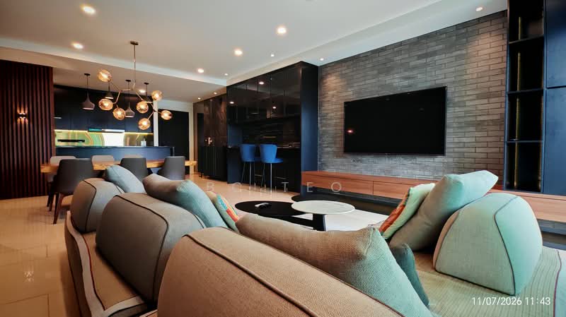 Kondominium untuk Disewa di One Central Park - BC Teo - Living Room - PropertyGuru.com.my