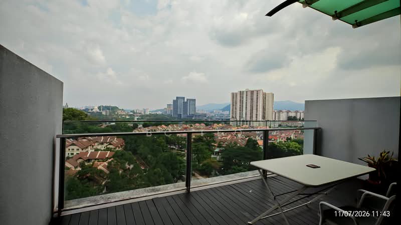 Kondominium untuk Disewa di One Central Park - BC Teo - Balcony - PropertyGuru.com.my