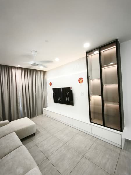 Servis Apartment untuk Disewa di The Arcuz - Koo Ying Kang - Living Room - PropertyGuru.com.my