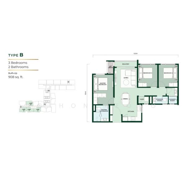 Servis Apartment untuk Disewa di Edelweiss @ Tropicana Gardens - Ng Hon Keong - PropertyGuru.com.my